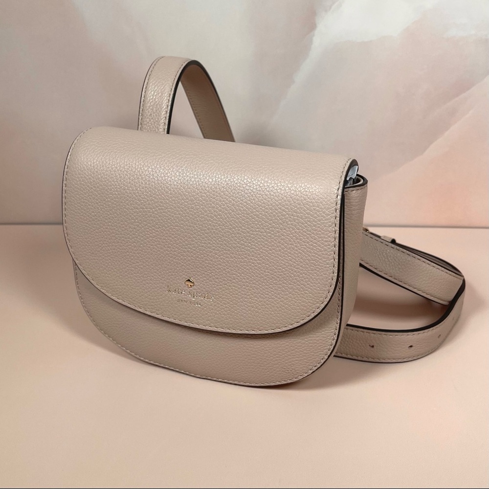 Kate Spade, Larchmont Avenue Kimbra, Crossbody (Waist Purse) Warm Beige